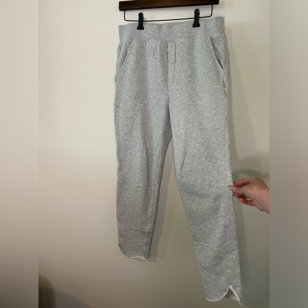 Frank & Eileen Tulip Ankle Sweatpants in Gray Melange